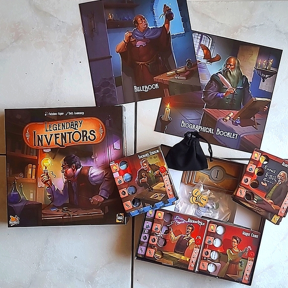 Legendary Inventors | Fun Educational Board Game - Picture 3 of 4